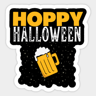 Hoppy Halloween Sticker